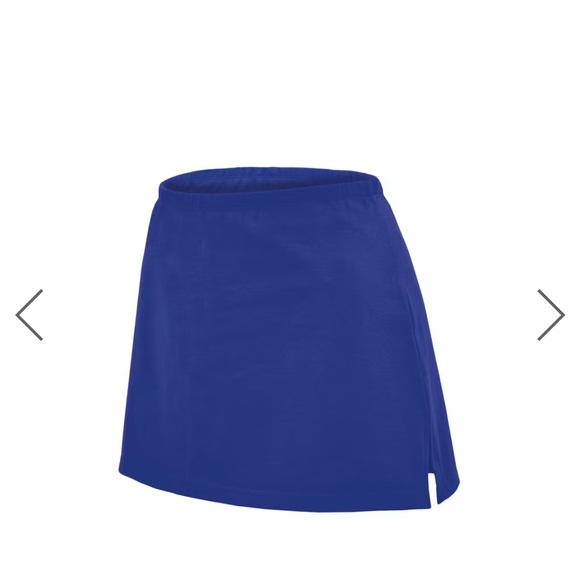 Chasse Cheer Athletic Shorts & Skort in Blue and White YL - Picture 4 of 4